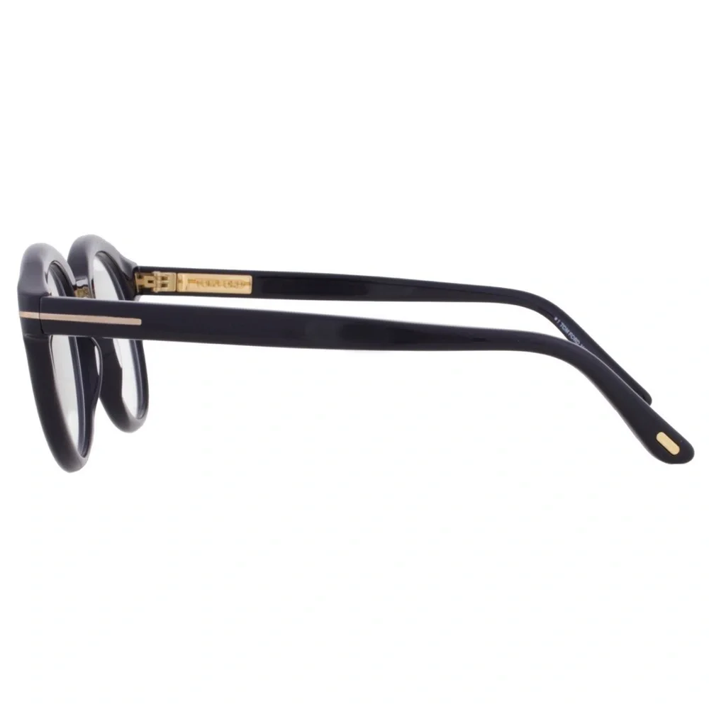 Tom Ford Black Round Glasses (NWT)